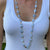 Seaman Schepps Blue Chalcedony Pearl 18 Karat Yellow Gold Nesting Necklaces