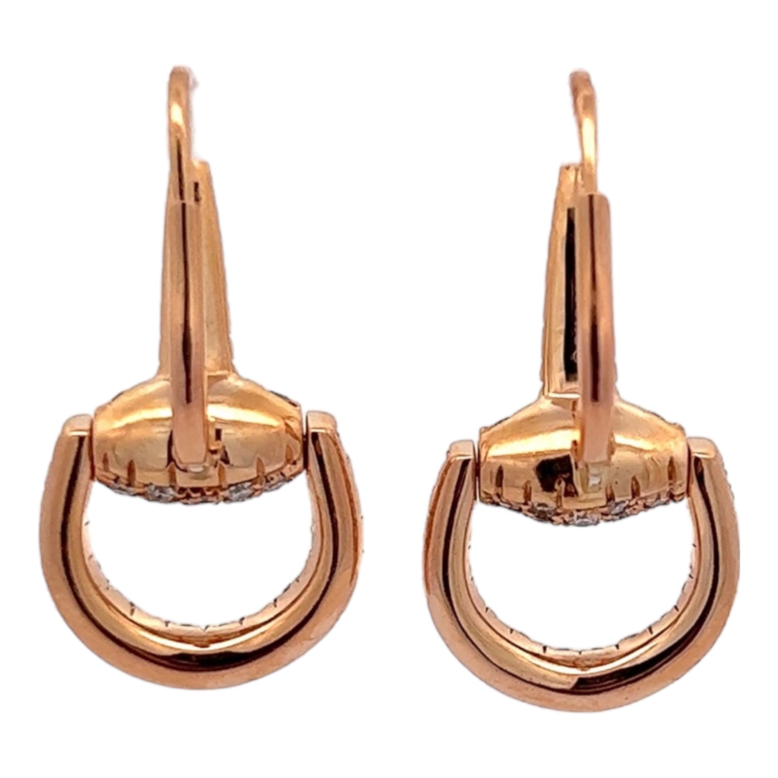 Louis Vuitton Metal Fall in Love Hoop Earrings GM Gold