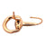 Gucci Diamond Horsebit 18 Karat Yellow Gold Drop Earrings