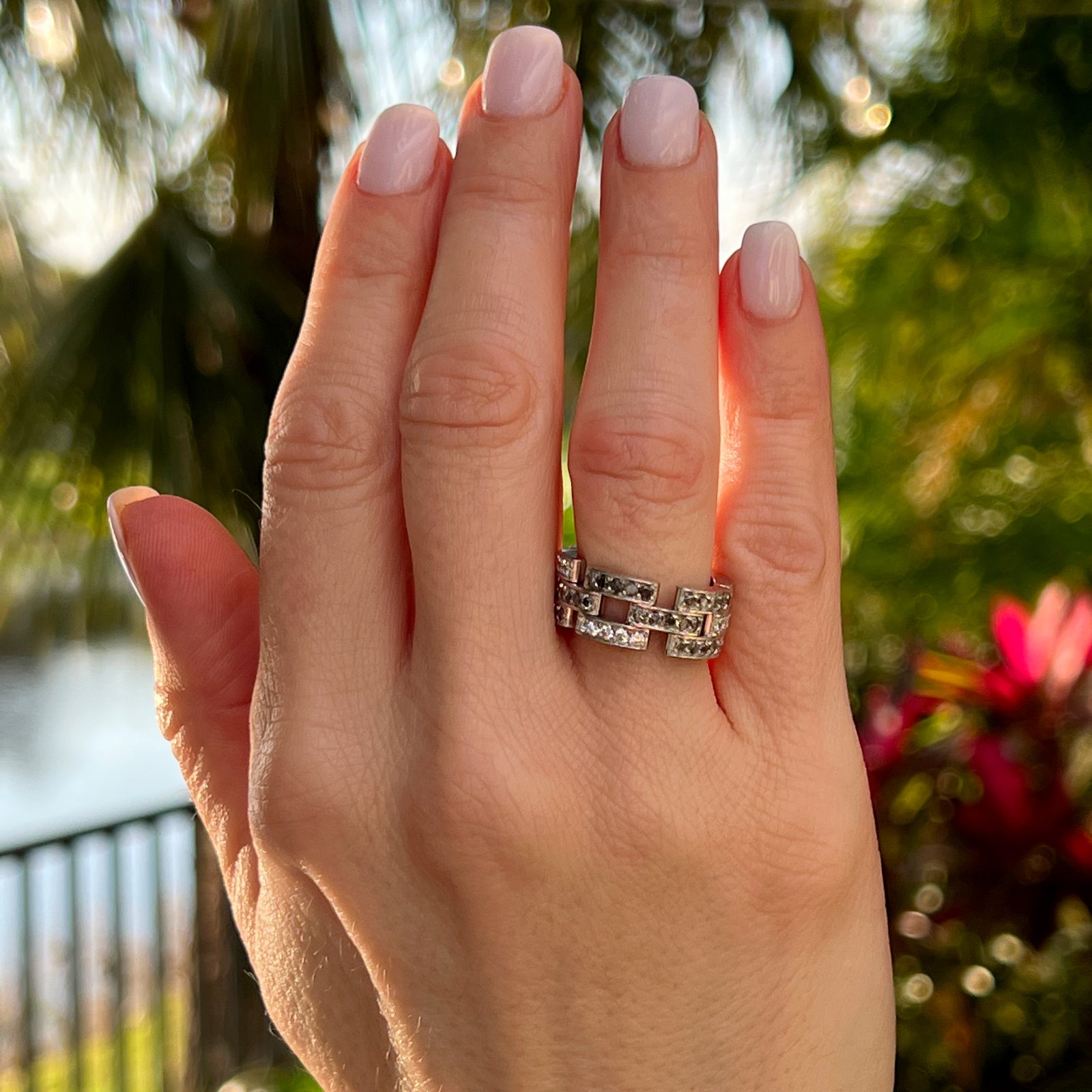 Engagement ring with a round 0.5 carat lab diamonds – Dvora Strauss