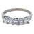 2.00 CTW Princess Cut Diamond Platinum Wedding Band Ring