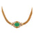 8 Carat Emerald Diamond 18KYG Pendant Necklace