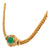 8 Carat Emerald Diamond 18KYG Pendant Necklace