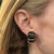 Seaman Schepps Black Onyx 18KYG Shrimp Earclip Earrings