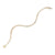 4.30 CTW Round Brilliant Diamond 14 Karat Yellow Gold Tennis Bracelet