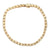 4.30 CTW Round Brilliant Diamond 14 Karat Yellow Gold Tennis Bracelet