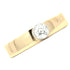 Old European Cut Diamond Solitaire 18 Karat Yellow Gold Vintage Band Ring