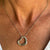 Tiffany & Co. Elsa Peretti Open Floating Heart Pendant Necklace Sterling Silver