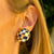 Tiffany & Company Angela Cummings Lapis Lazuli Mother Of Pearl Earclip Earrings