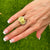 SeidenGang Diamond Ruby 18 Karat Yellow Gold Estate Ring
