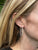 1.94 CTW Diamond In & Out Hoop Earrings 14KWG New
