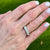 1.25 CTW Round Brilliant Diamond Platinum Wedding Band Ring