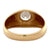 14y Gents LAB GROWN diamond solitaire ring