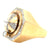 Diamond 18 Karat Yellow Gold Roulette Wheel Spinner Ring Gents