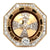 Diamond 18 Karat Yellow Gold Roulette Wheel Spinner Ring Gents
