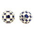 Tiffany & Company Angela Cummings Lapis Lazuli Mother Of Pearl Earclip Earrings