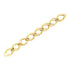 1960's  Rope & Polished 18 Karat Yellow Gold Double Link Estate Bracelet