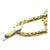 Charles Krypell Diamond 18 Karat Yellow & White Gold Link Bracelet