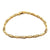 1.50 CTW Round Brilliant Diamond 14 Karat Yellow Gold Tennis Bracelet