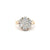 1.25 CTW Round Brilliant Cut Diamond 14 Karat Yellow Gold Cluster Ring